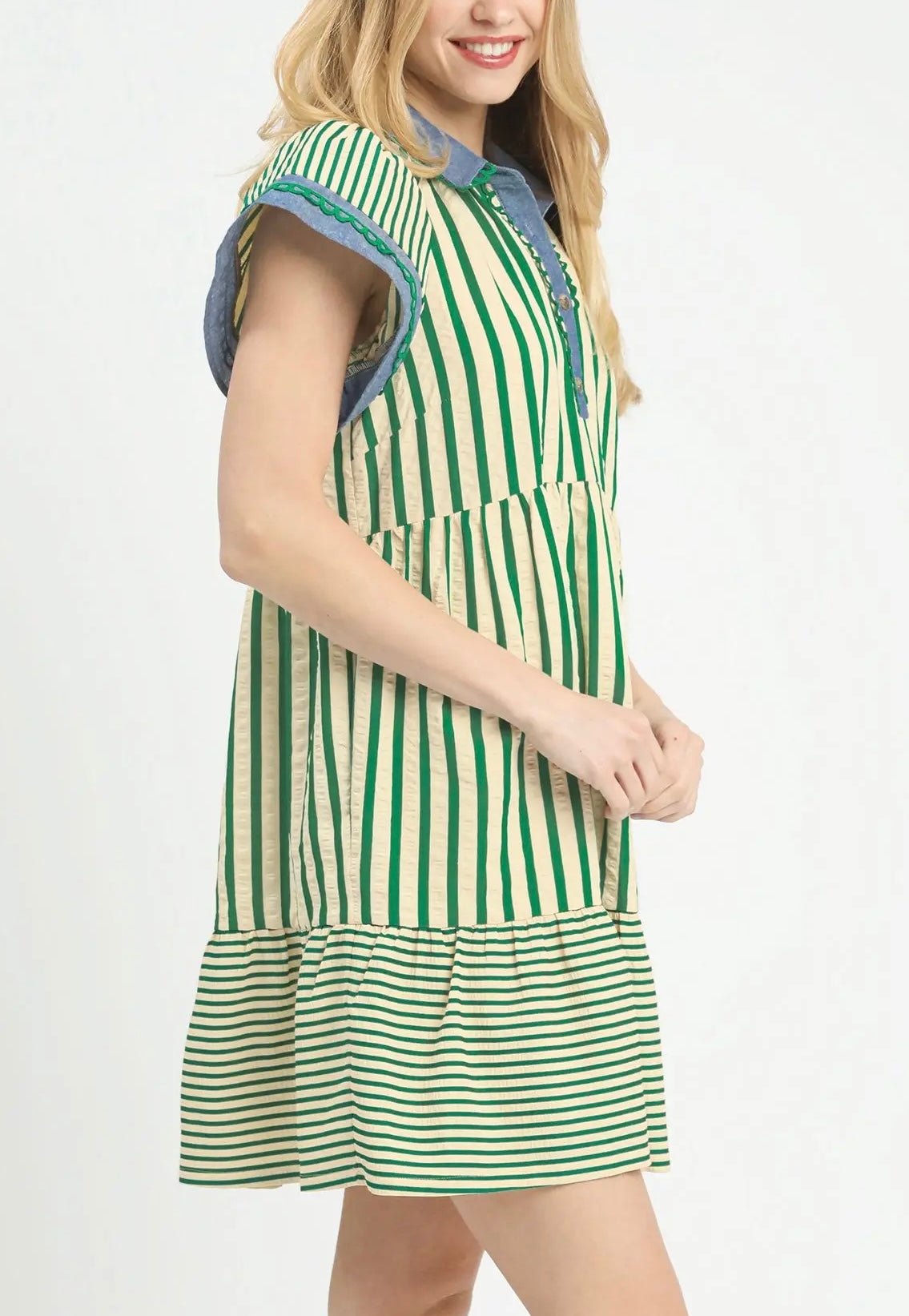 Mixed Stripe Dress