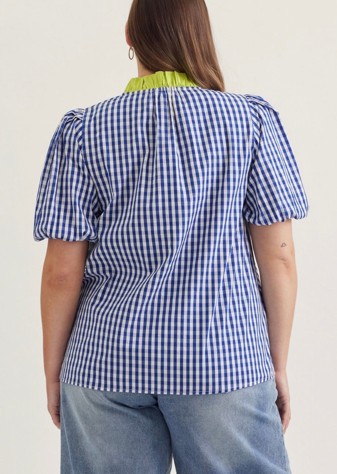 Gingham Blouse