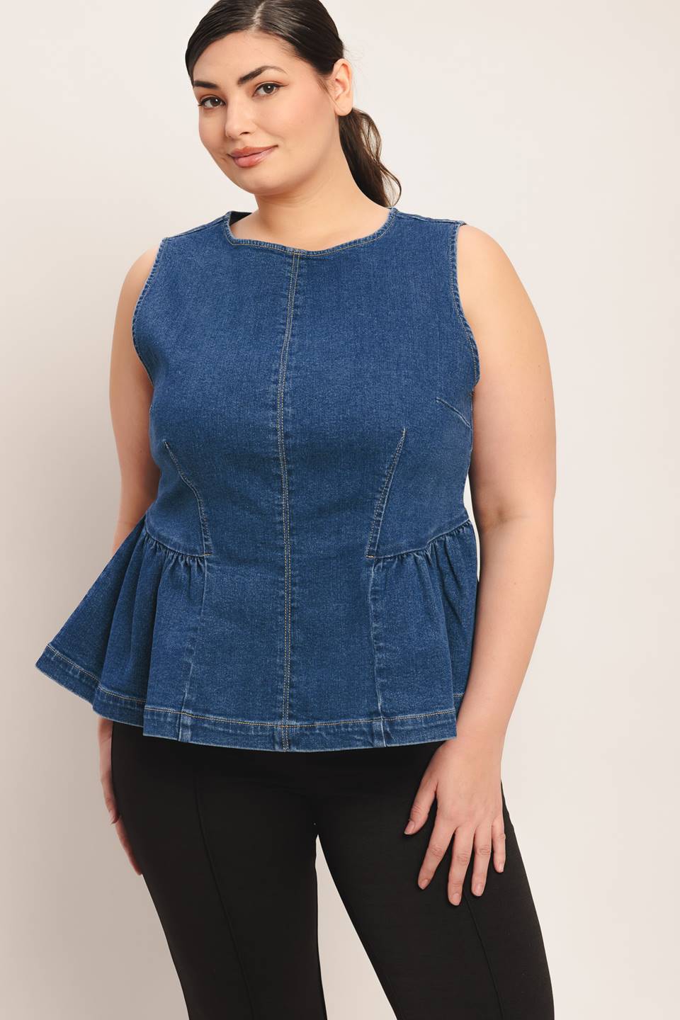Denim Top