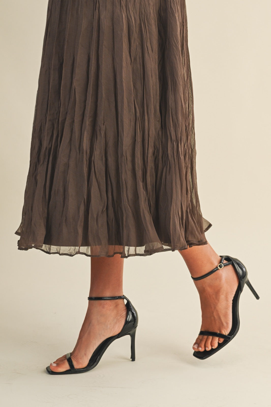 Chiffon Midi Skirt