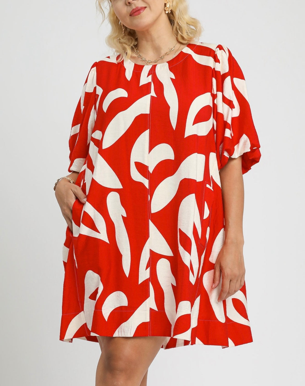 Red Mix Dress