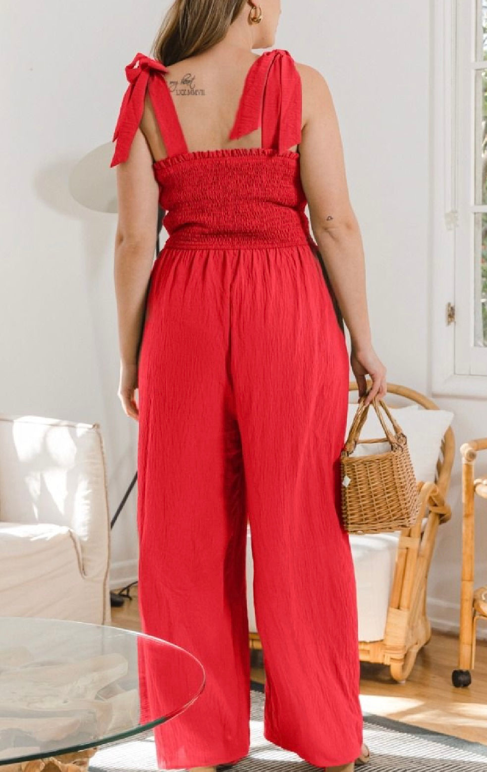 Coral Jumpsuit