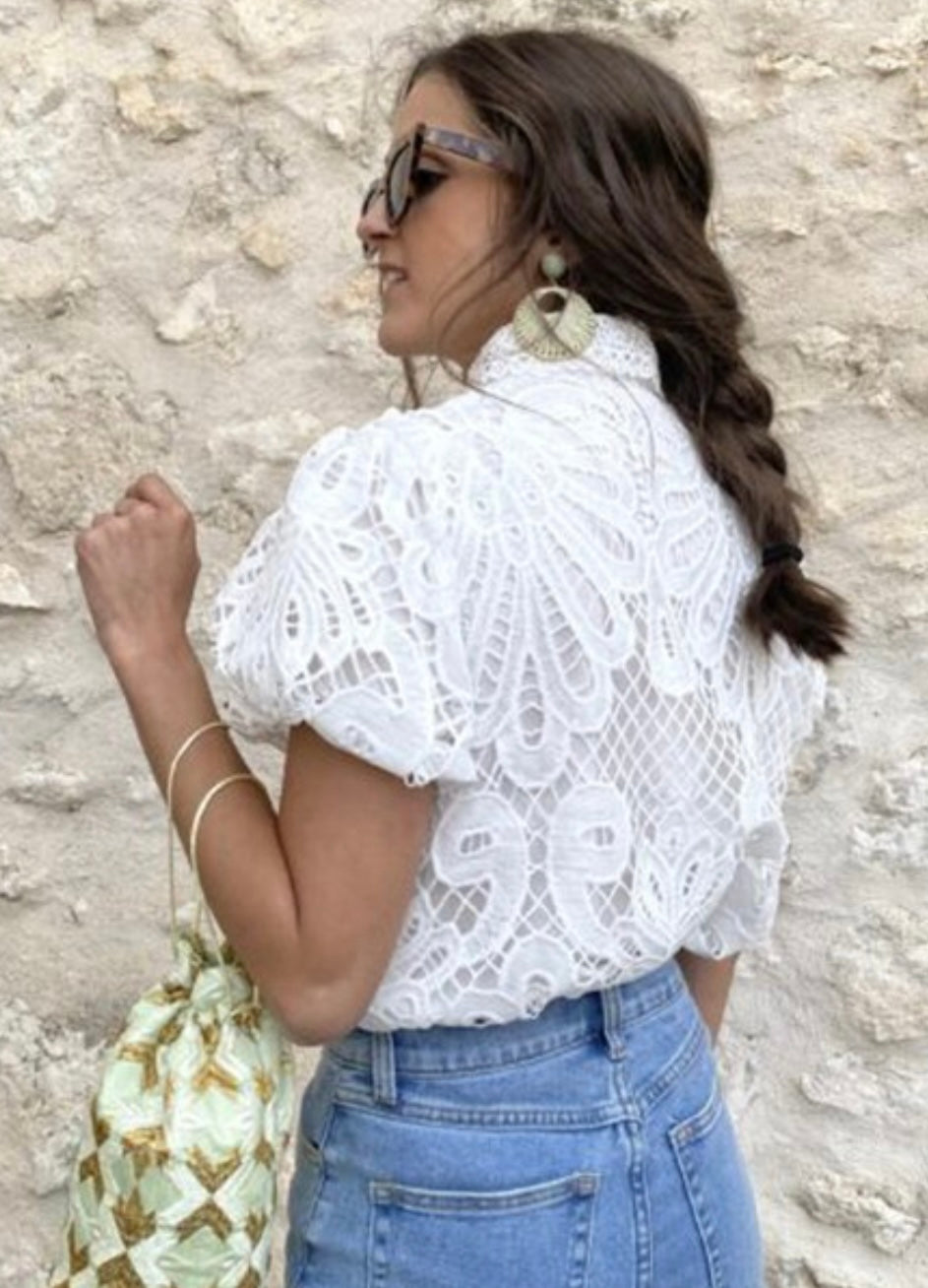 Floral Lace Blouse