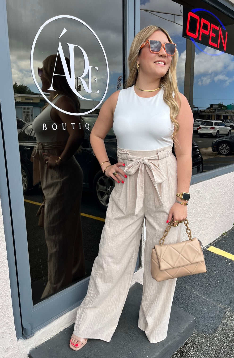 Taupe Jumpsuit