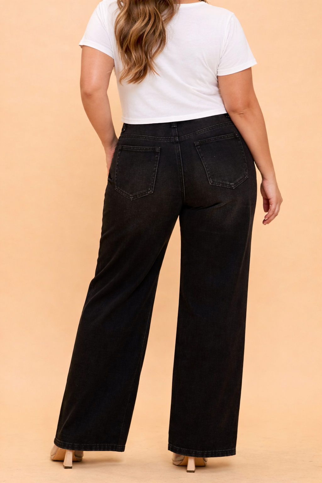 Black Wide Leg Jeans