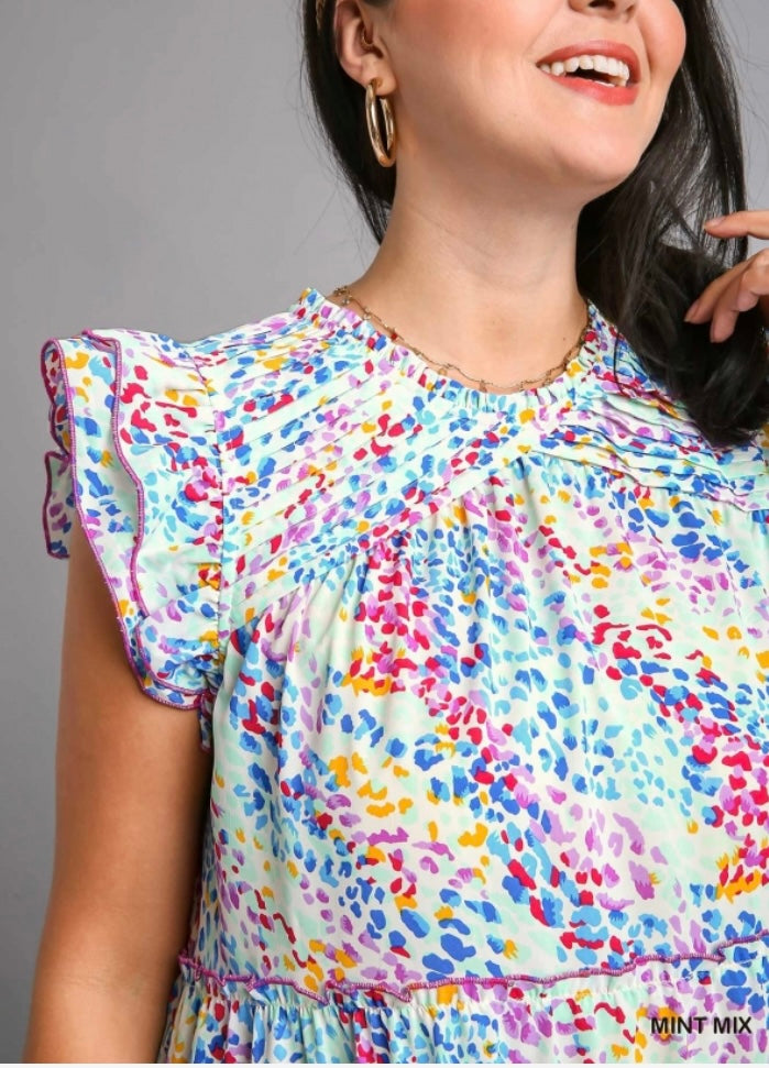Mint Mix Dress