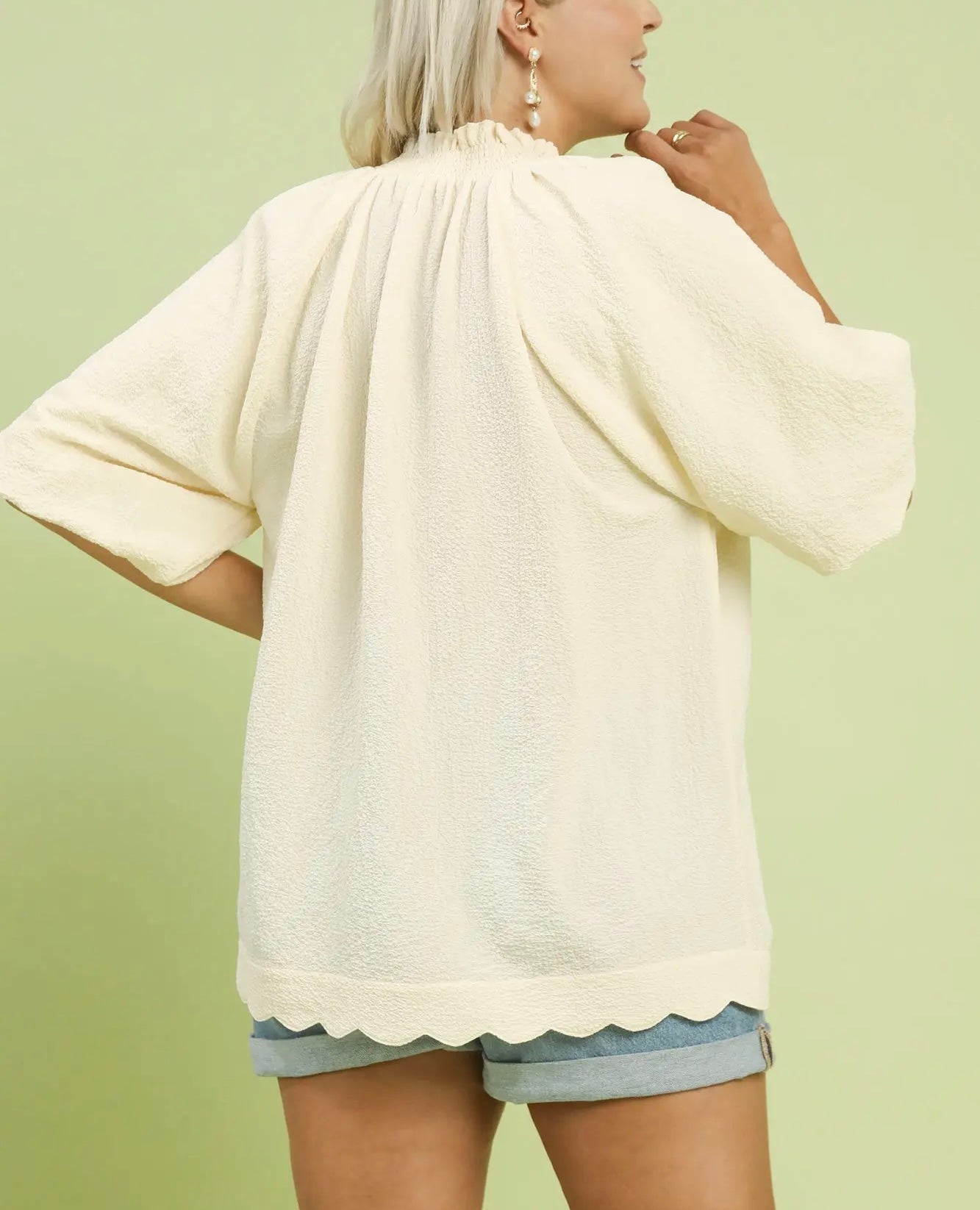 Ecru Blouse