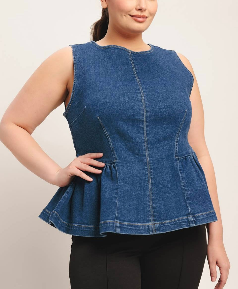 Denim Top