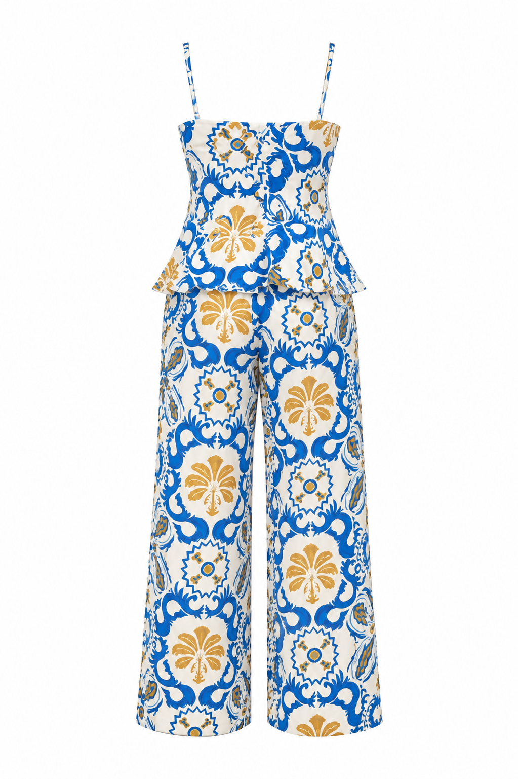 Bandeau Top and Pants Set