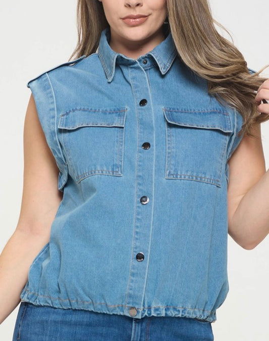 Denim Vest