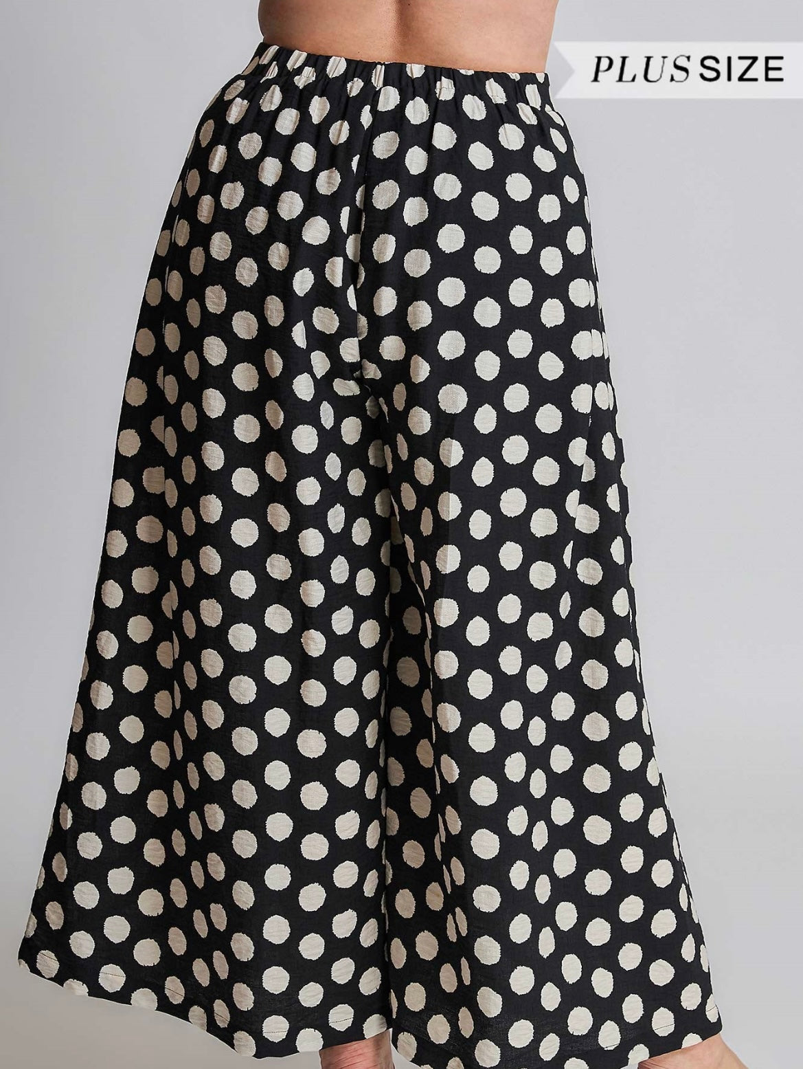 Polka Dot Wide Leg Pants