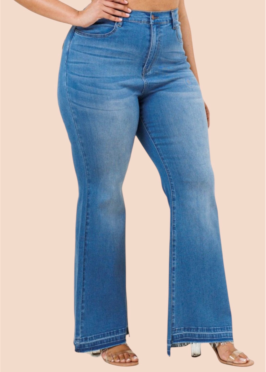 Vibrant Flare Jeans