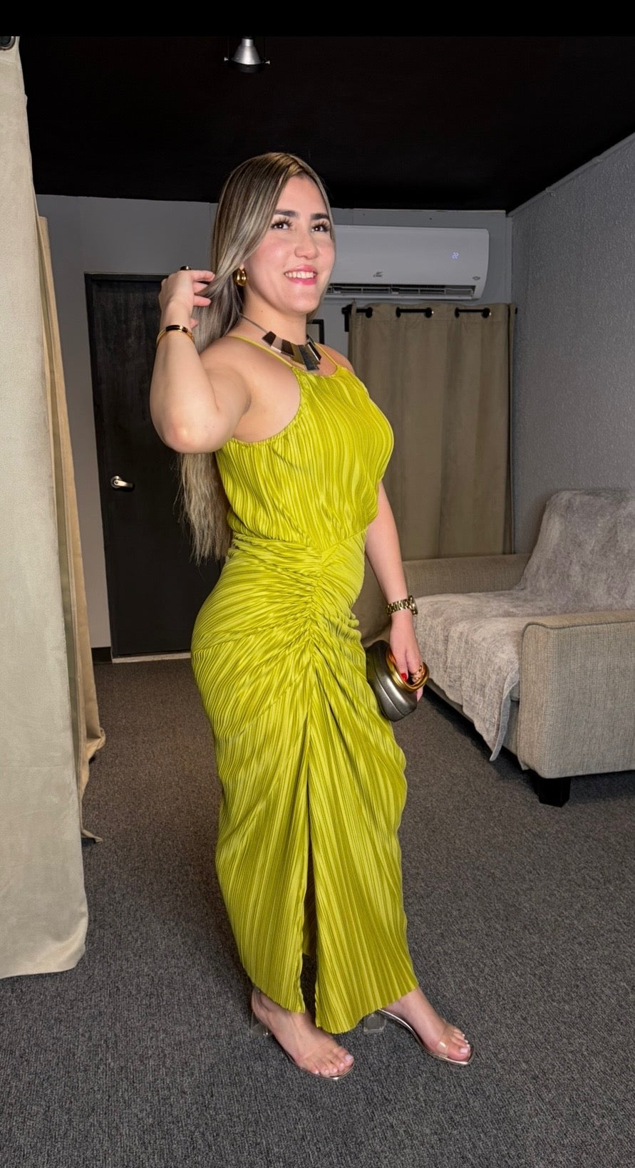 Rushed Midi Dress