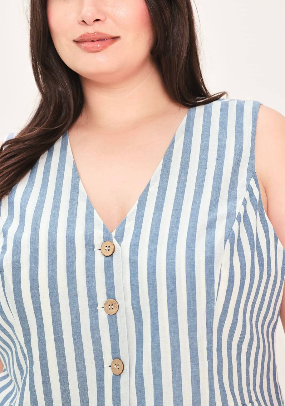 Striped Vest