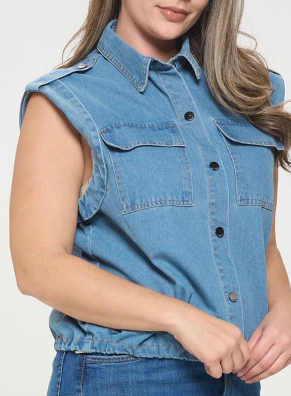 Denim Vest