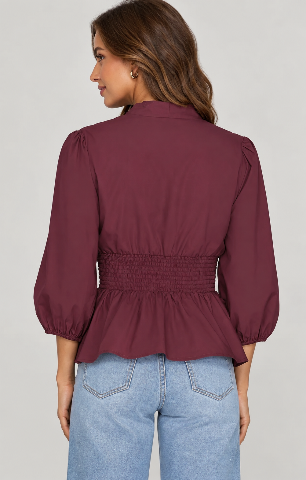 Plum Blouse