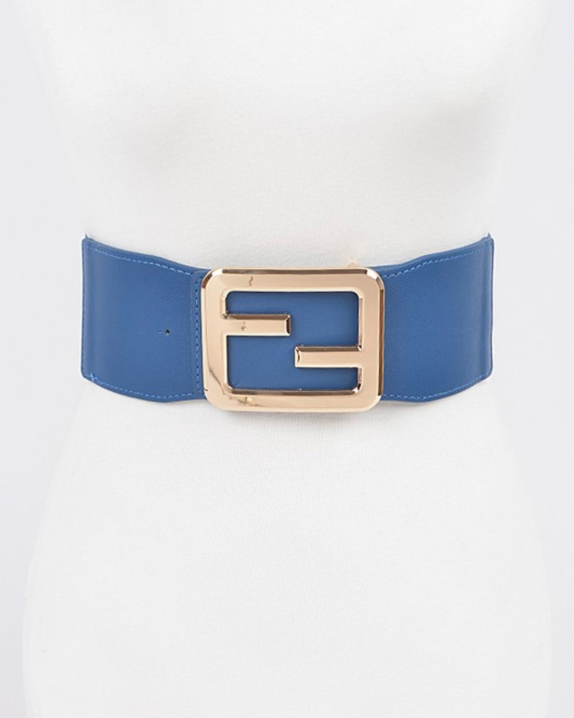 Elastic Black-Gold Belt