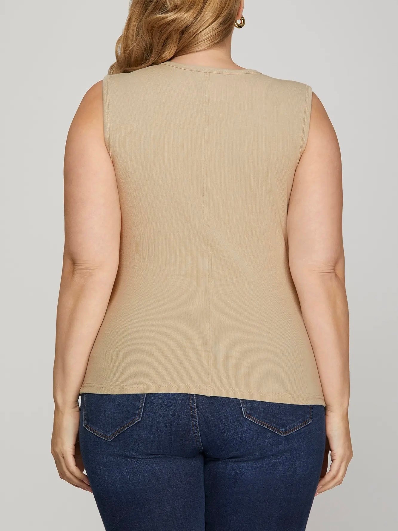 LT Taupe Tank Top