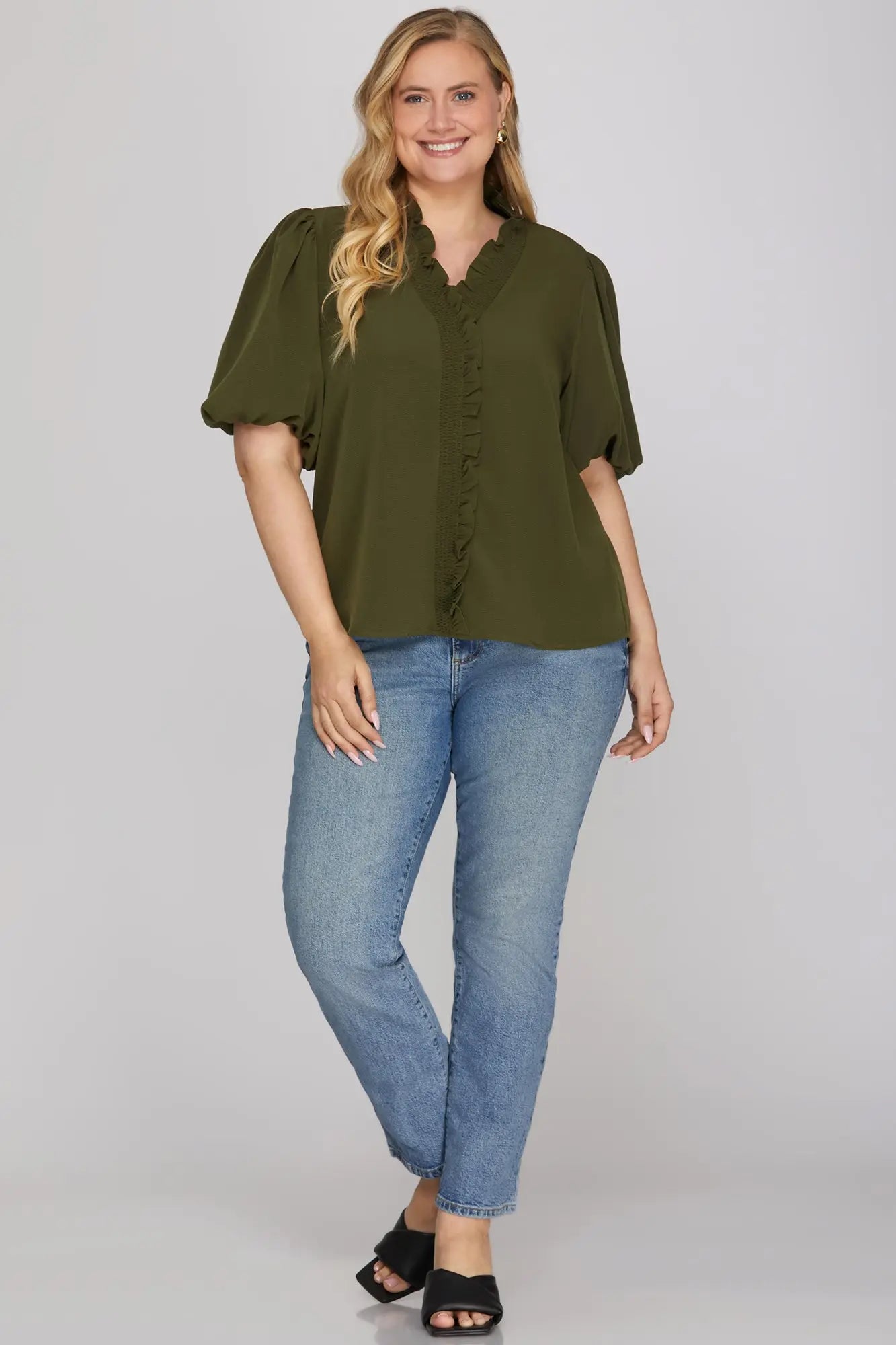 Olive Blouse
