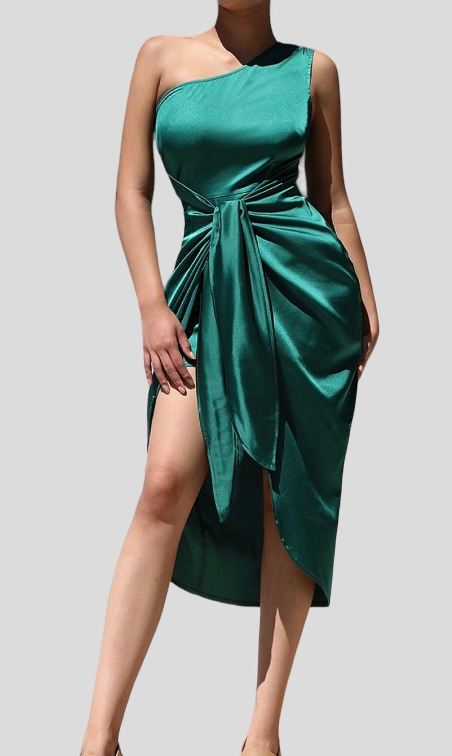 Emerald Midi Dress