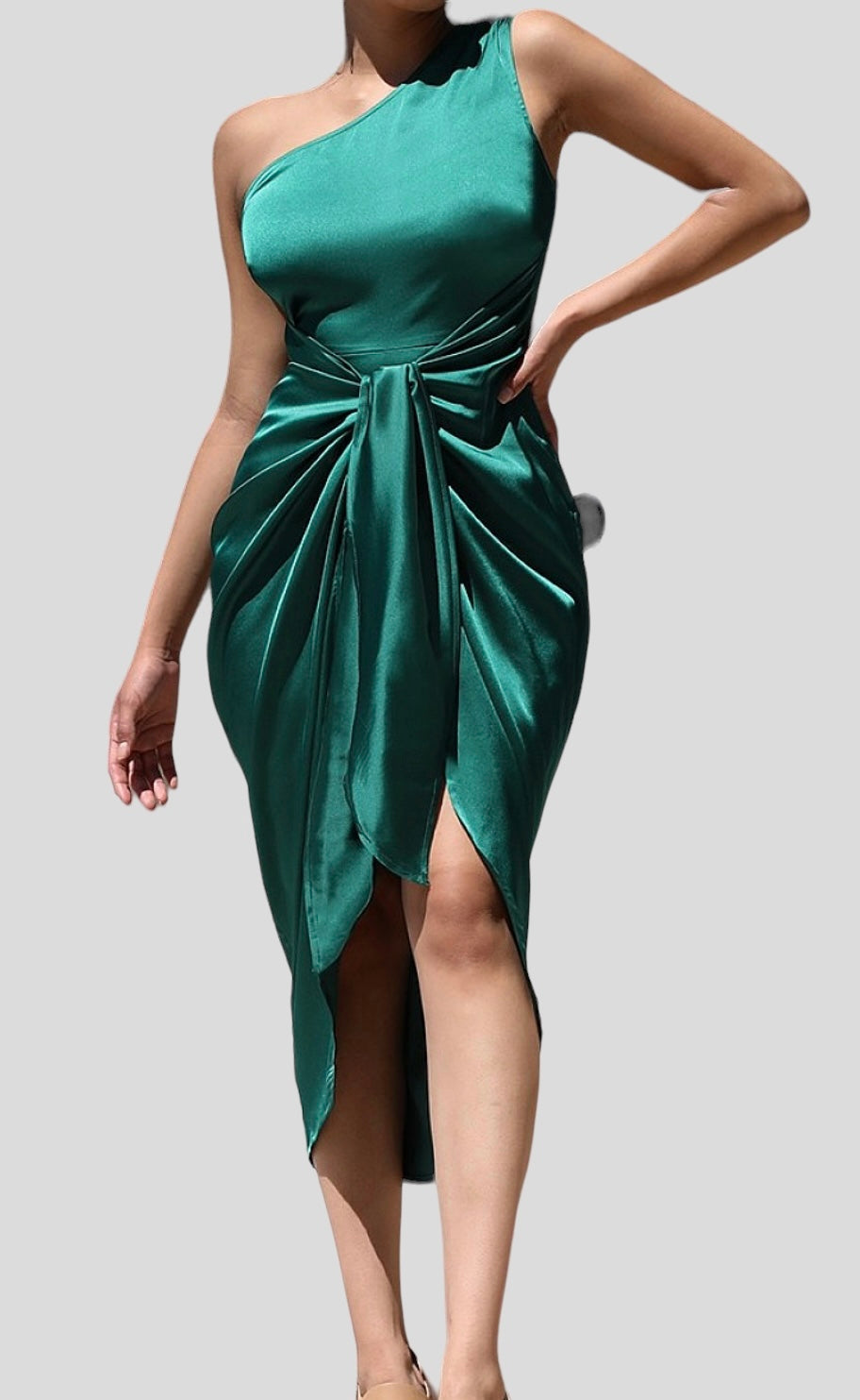 Emerald Midi Dress