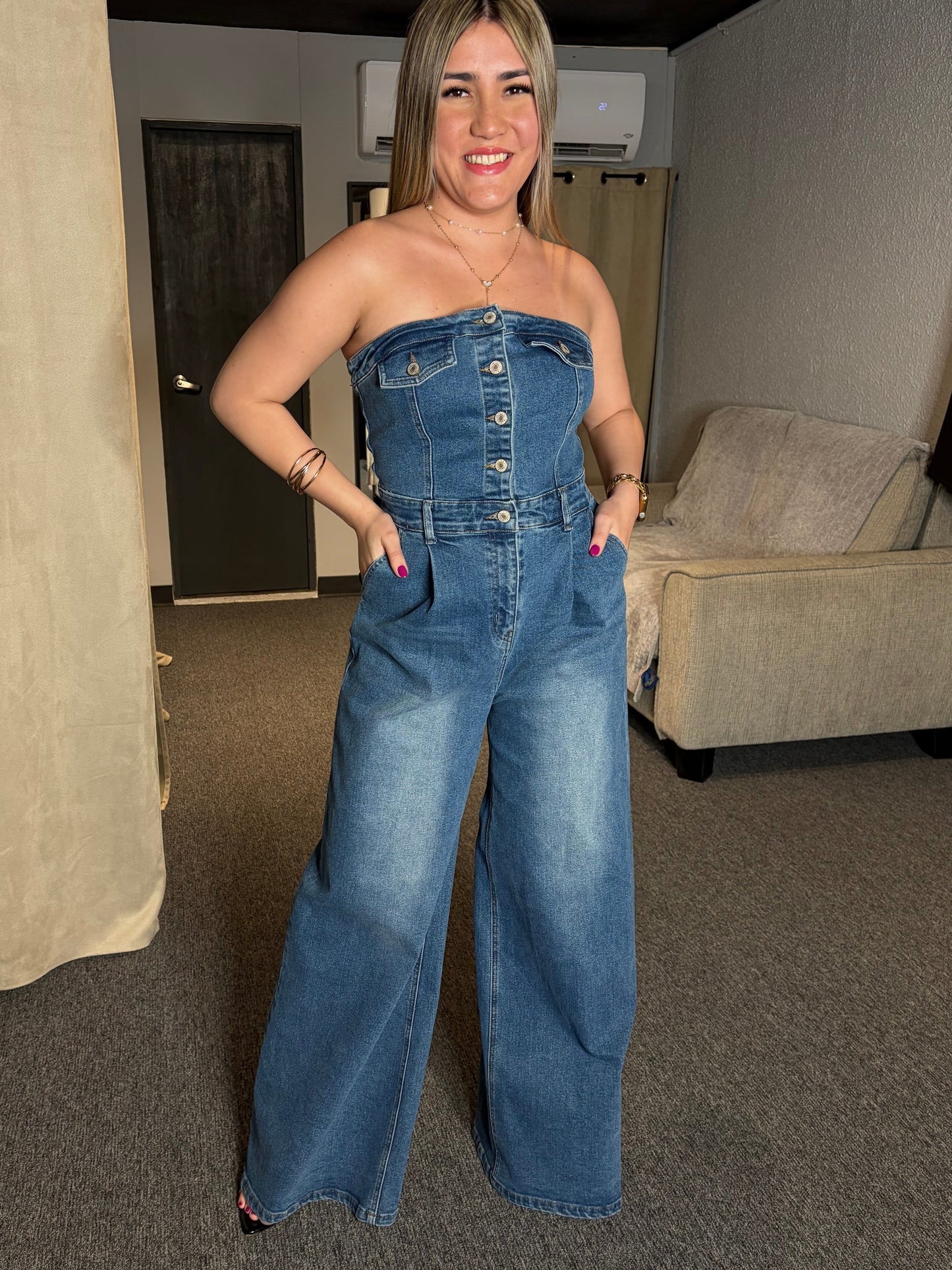 Indigo Jumpsuit