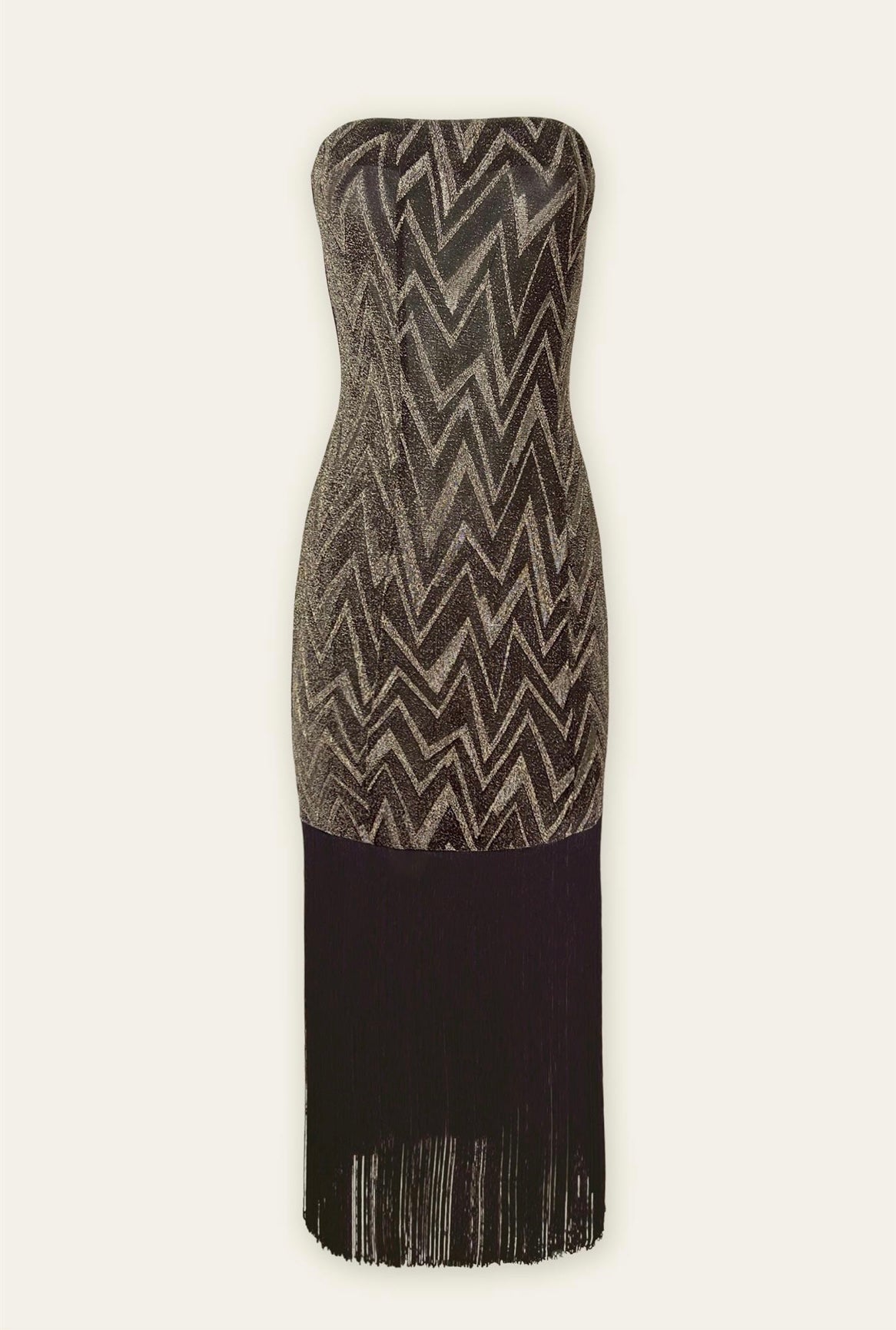 Zig zag Fringe Dress