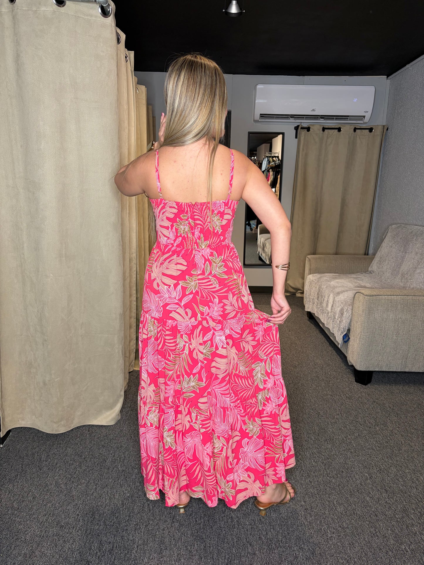 Tie Knot Midi Dress