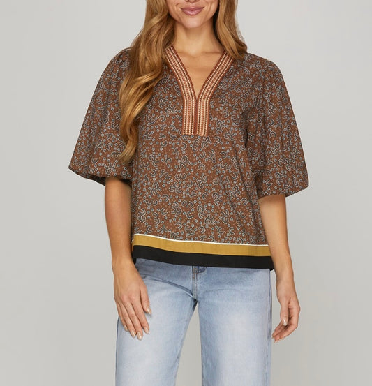 Puff Sleeve Blouse