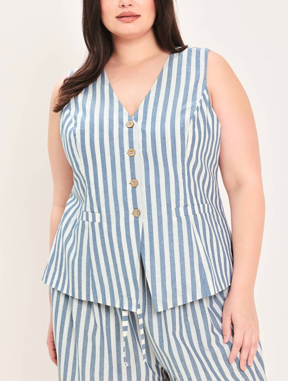 Striped Vest