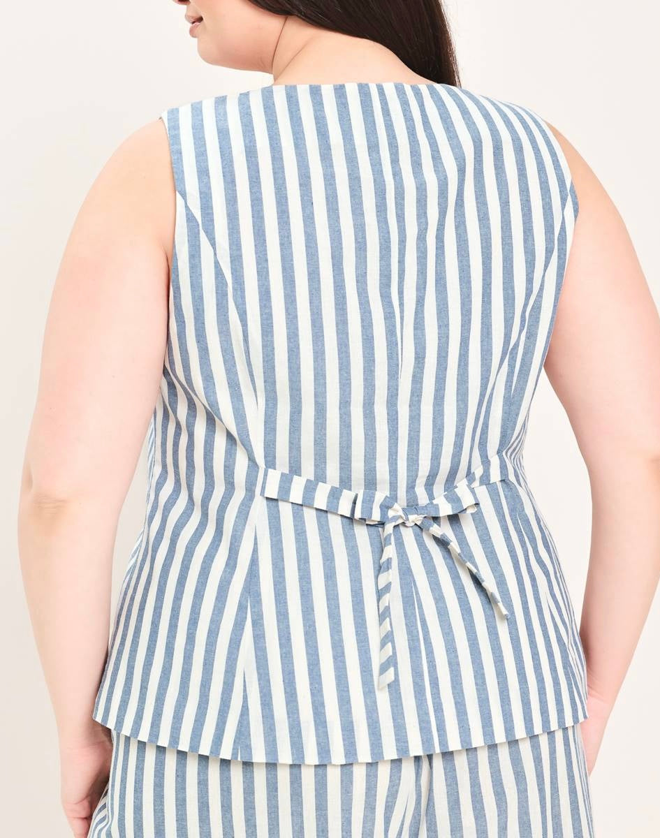 Striped Vest