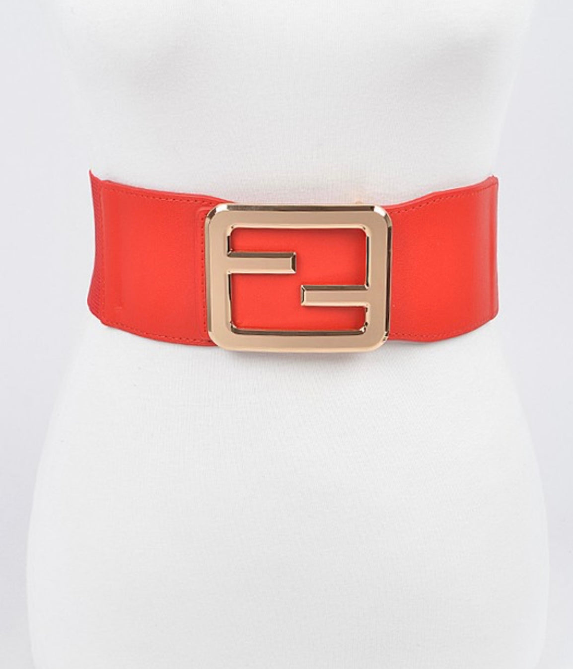 Elastic Black-Gold Belt