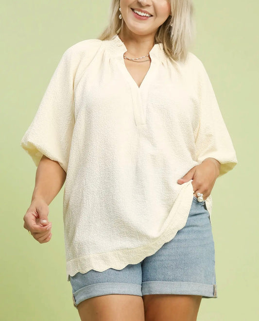 Ecru Blouse