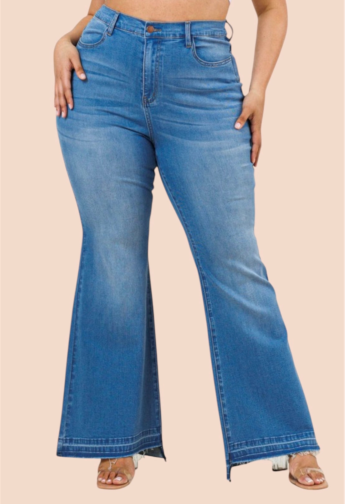 Vibrant Flare Jeans