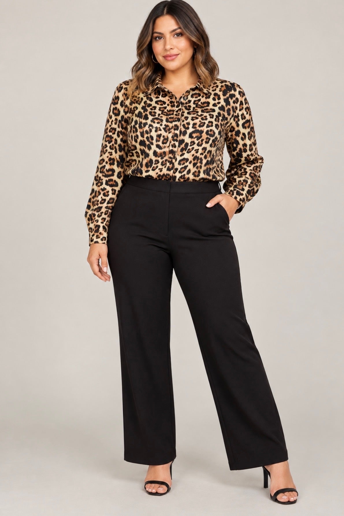 Leopard Blouse