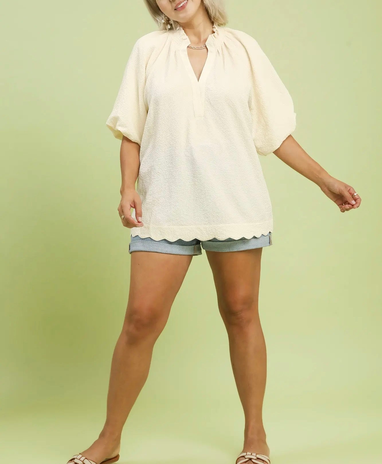 Ecru Blouse