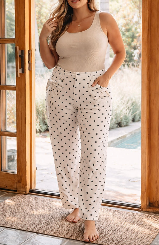 Polka dots Pants