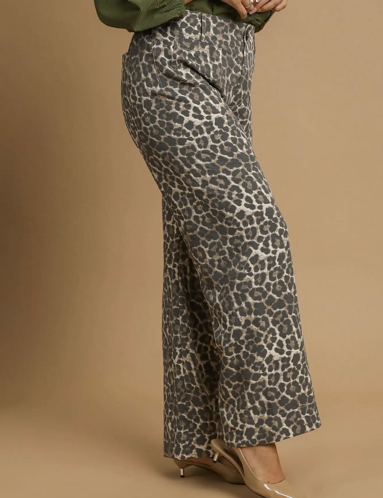 Animal Print Pants
