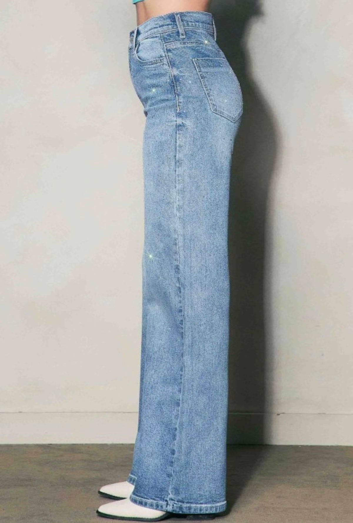 Glow Wide Leg Jeans