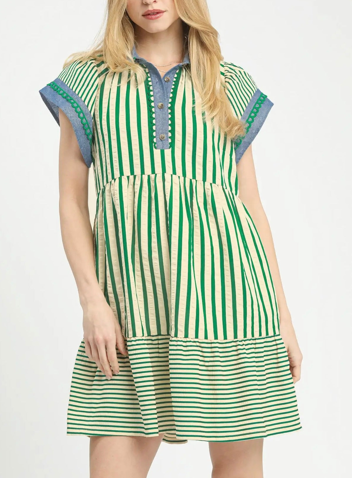 Mixed Stripe Dress