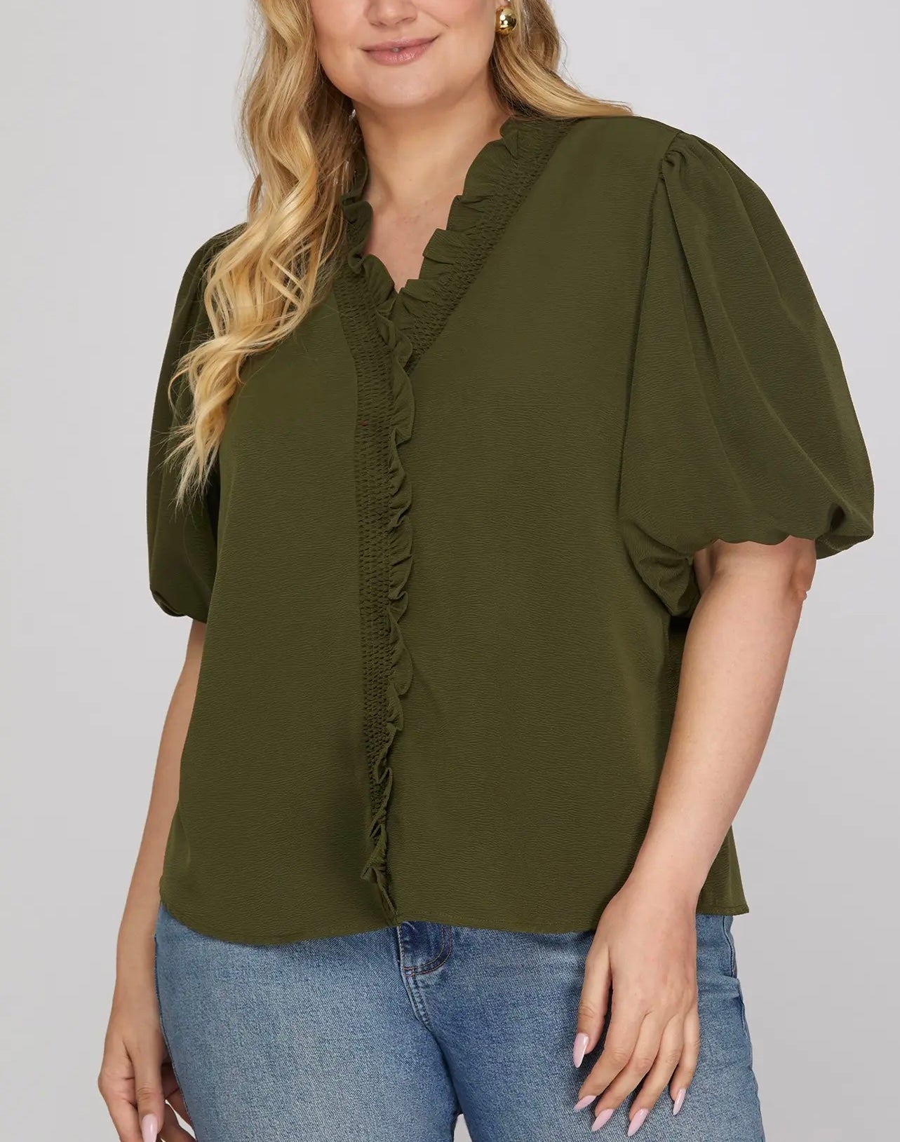 Olive Blouse