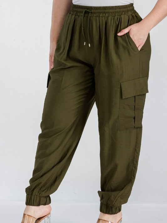 Olive Cargo Pants