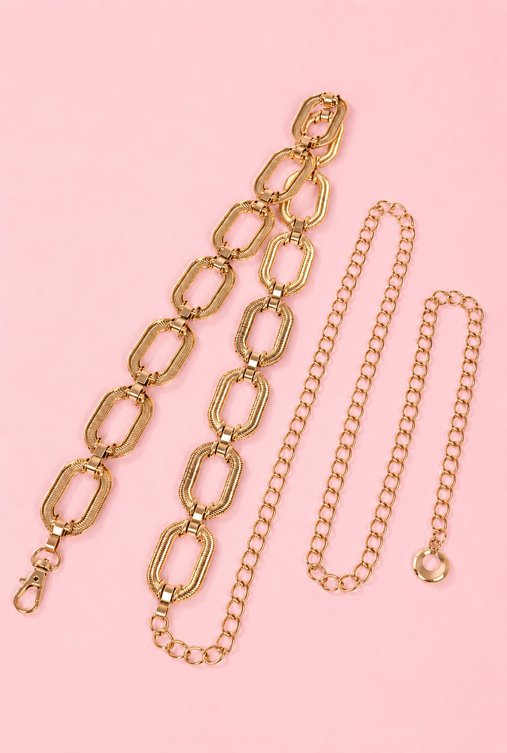 Oval Chain Belt