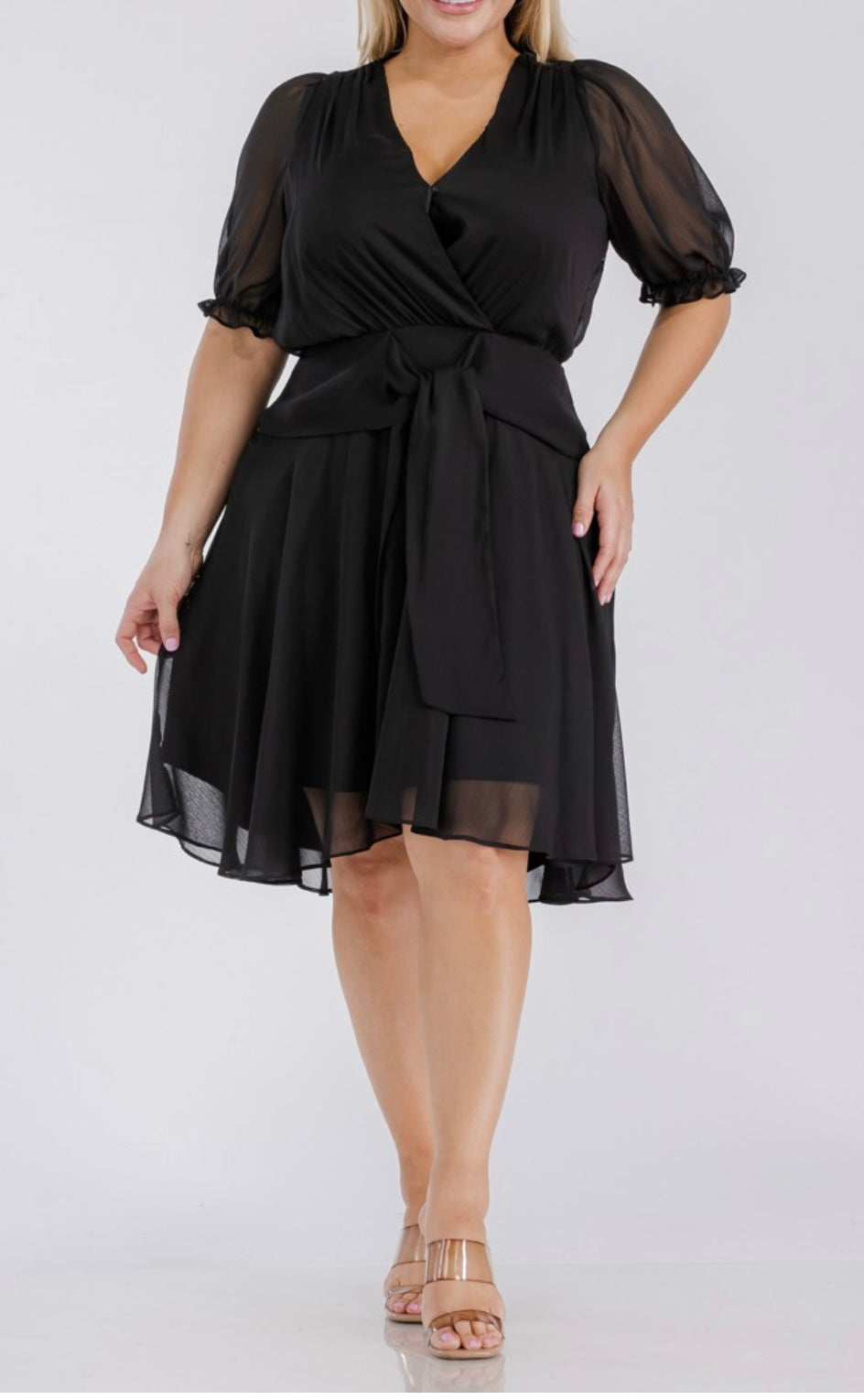 Black Sheer Dress – AREBOUTIQUE-PR