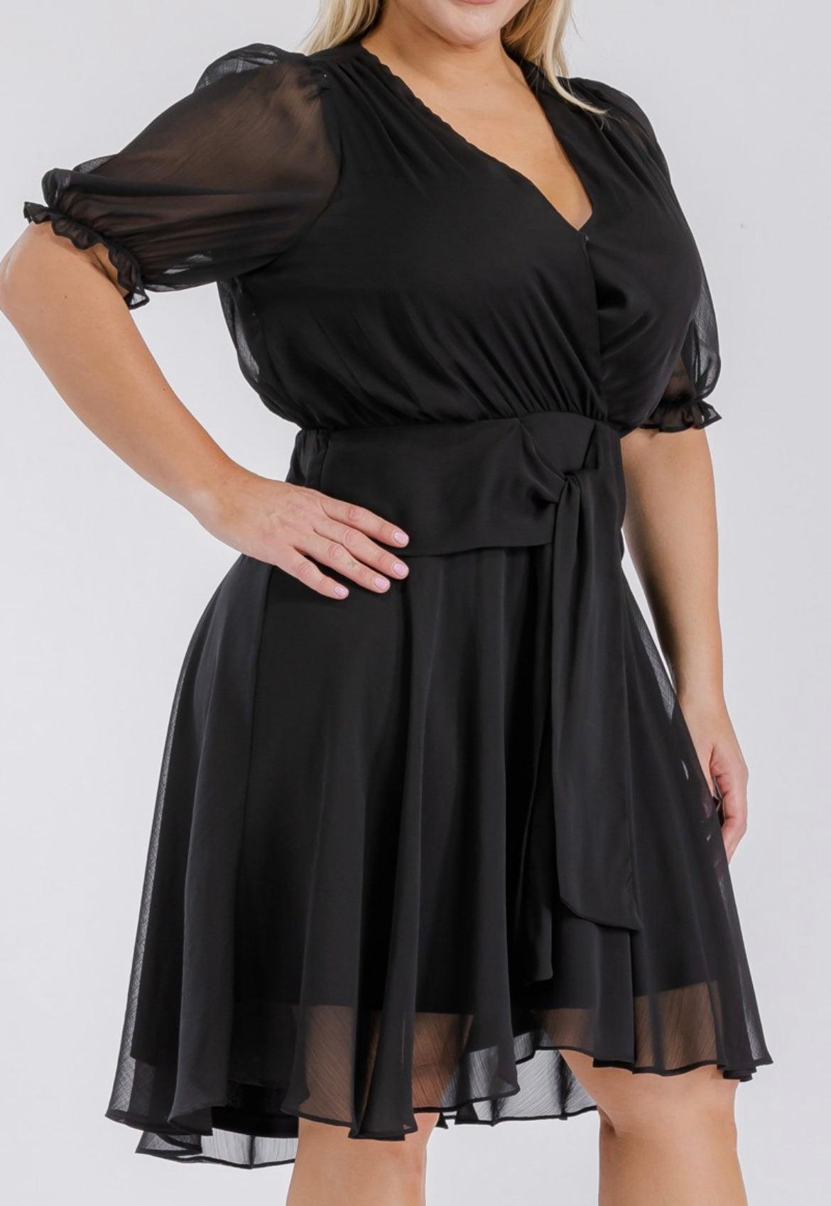 Black Sheer Dress – AREBOUTIQUE-PR