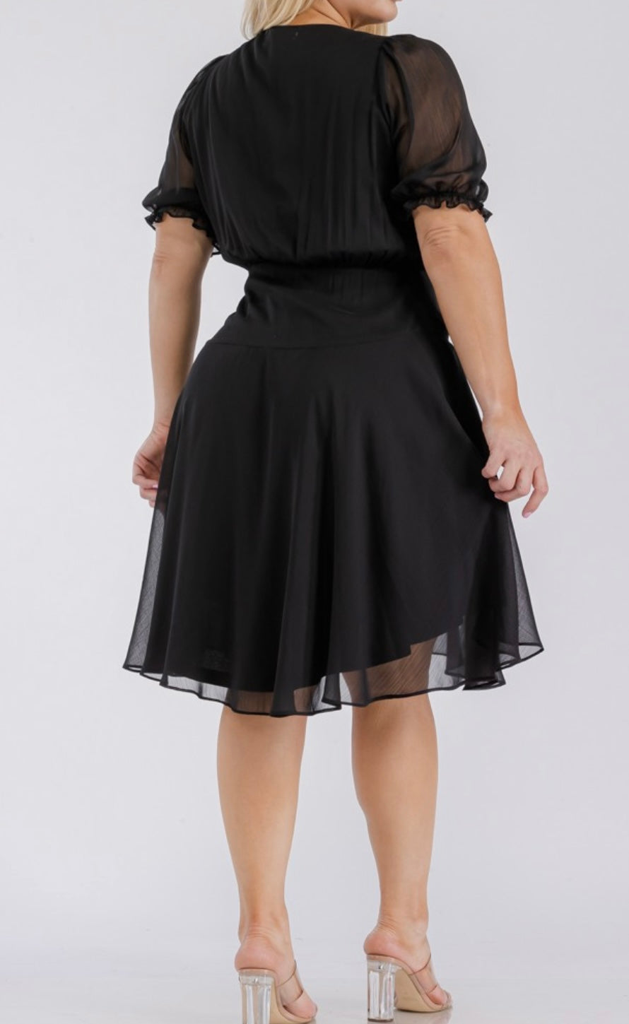 Black Sheer Dress – AREBOUTIQUE-PR