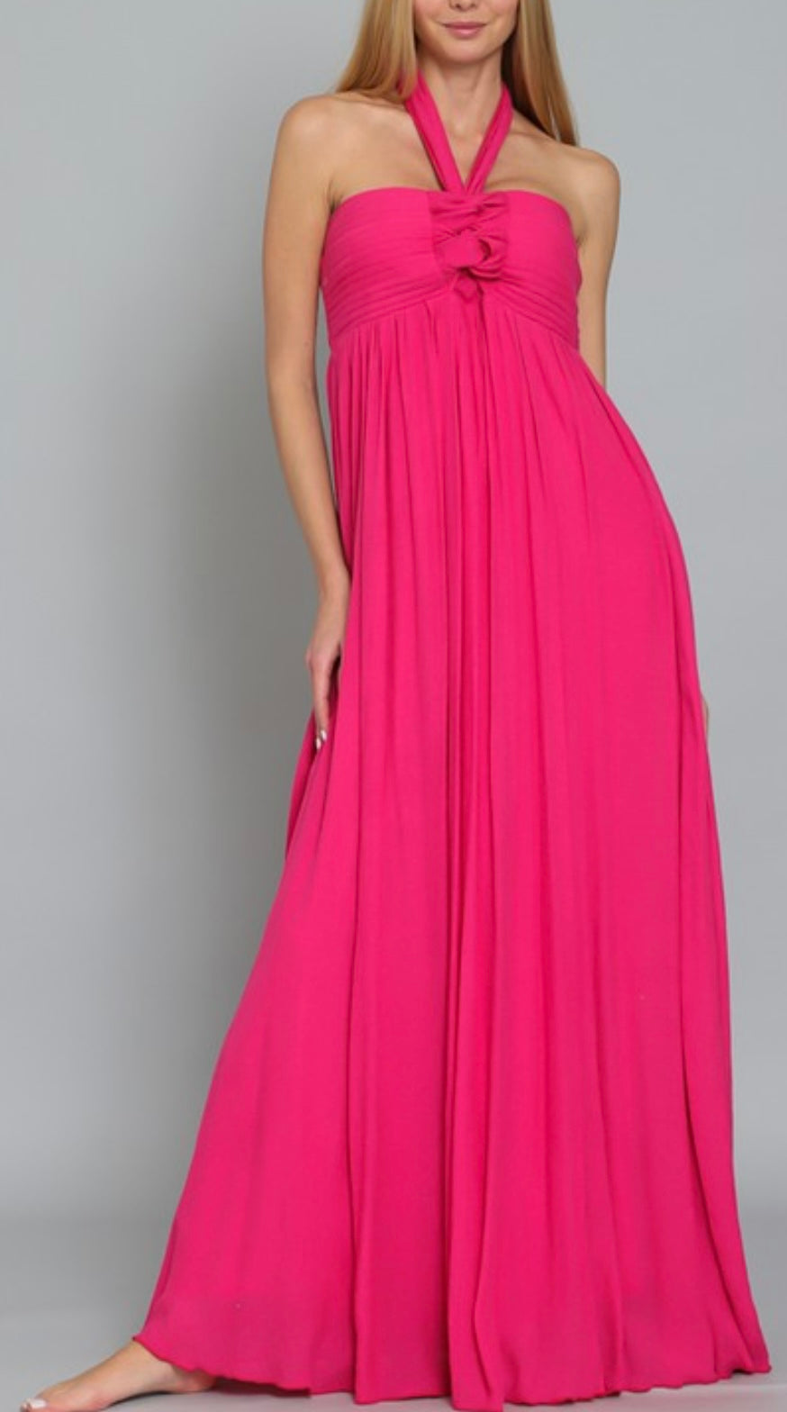 Fuchsia Maxi Dress