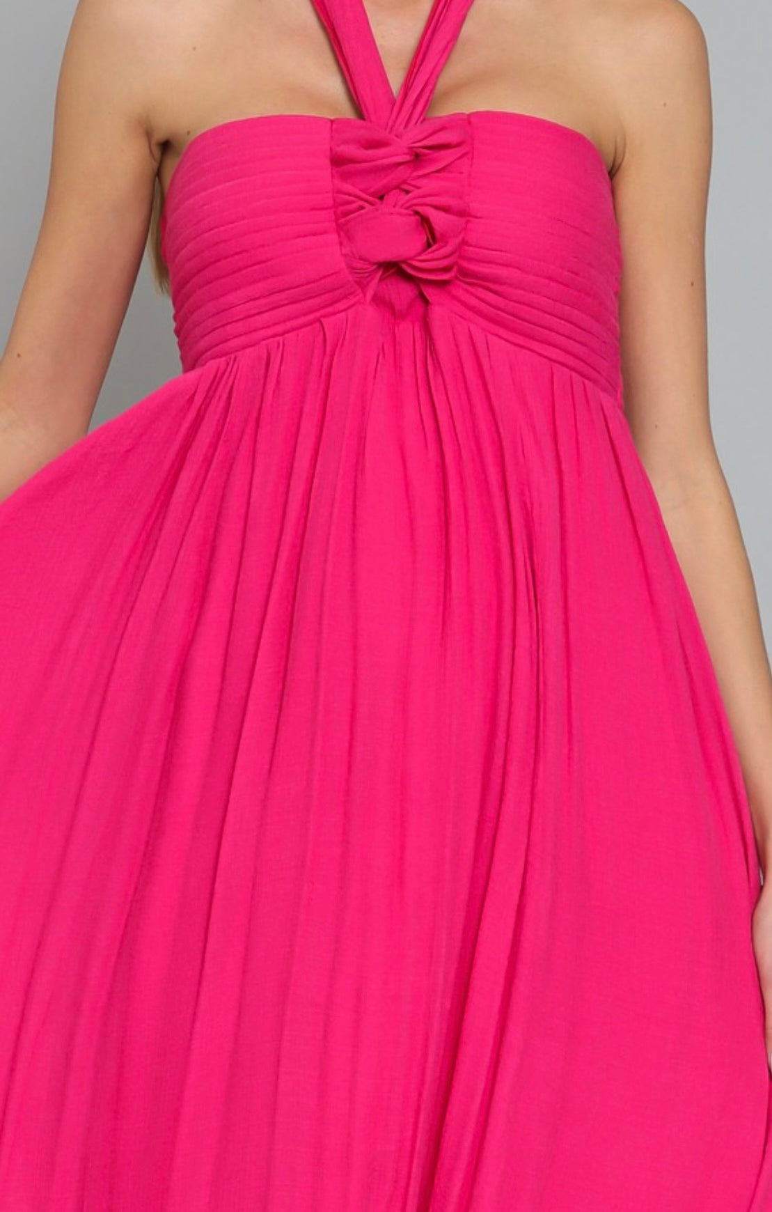 Fuchsia Maxi Dress