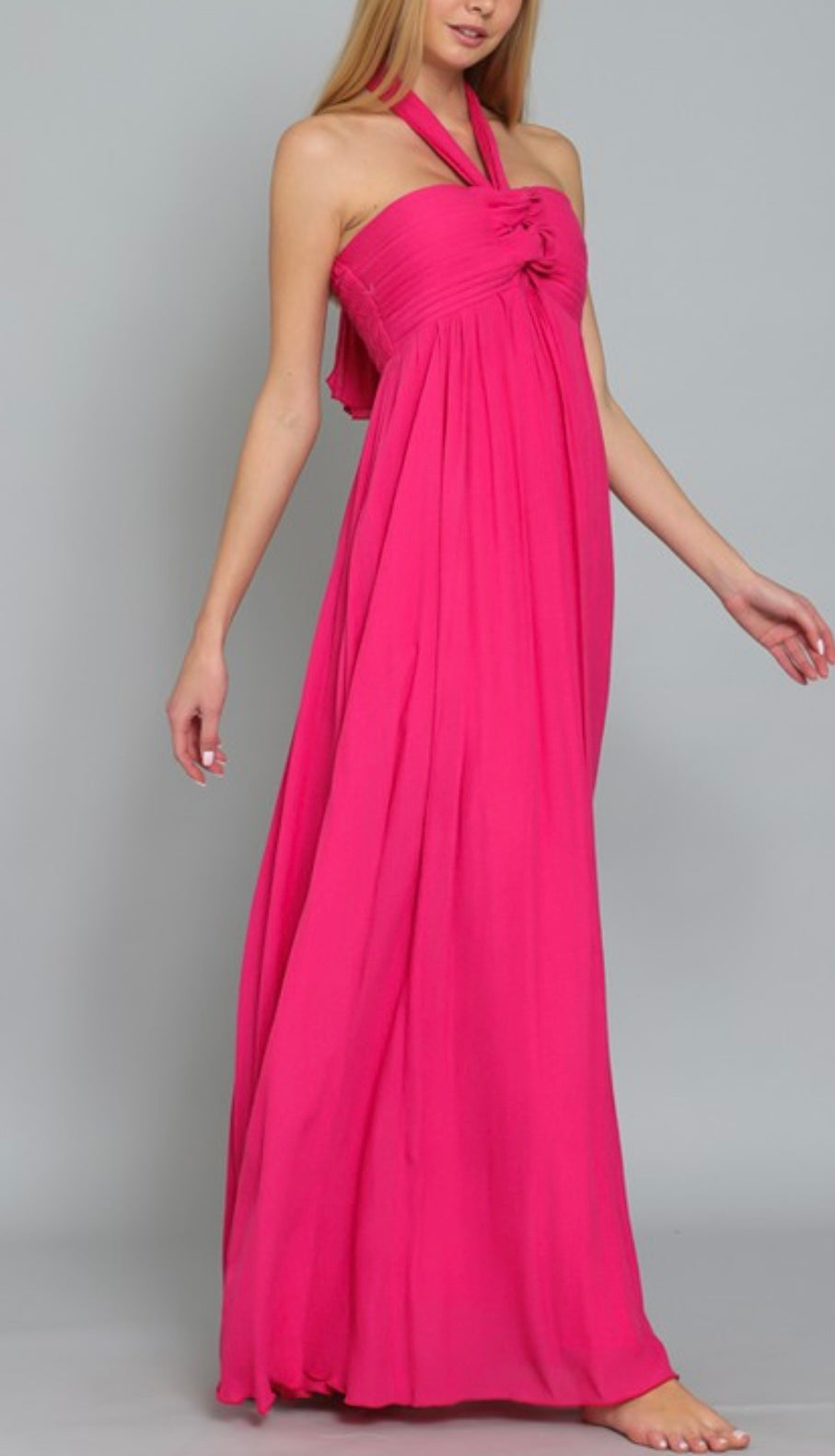 Fuchsia Maxi Dress