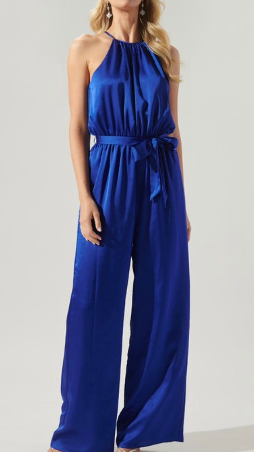 Cobalt Jumpsuit